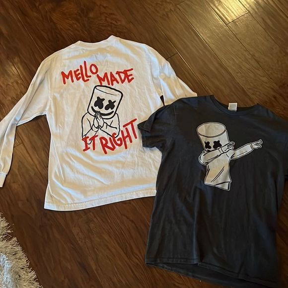 Other - (2) Marshmello t-shirts